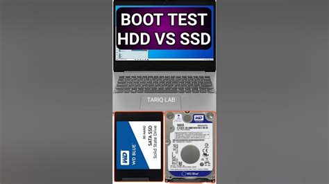 Hdd Vs Ssd Boot Time Test Youtube