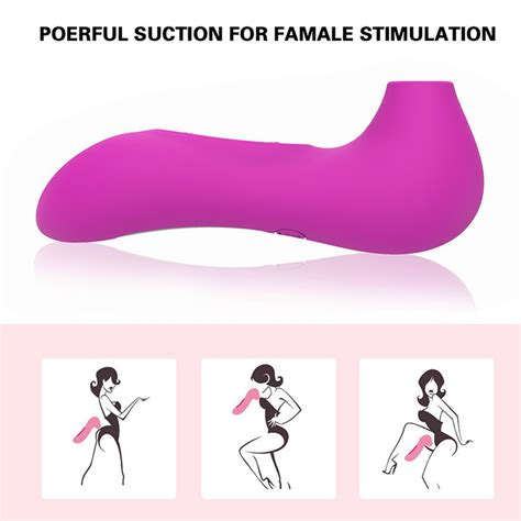 Sucking Massager Estimulador de Clitóris Recarregável 10 Modos de