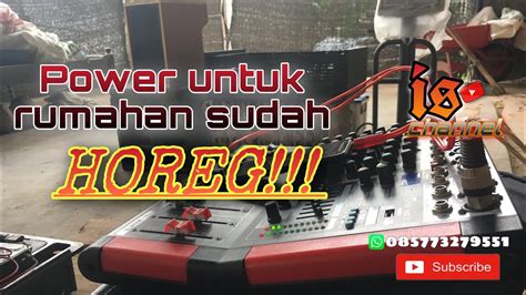 Cek Sound Power A Cocok Untuk Rumahan Youtube