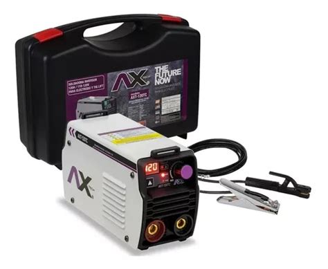 Soldadora Inverter Axtech Axt 120tc Gris 110v 120v Careta Meses Sin