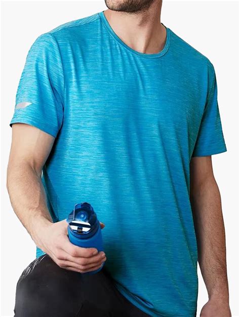 Myrunway Shop Tchibo Blue Short Sleeve Active Top For Men From