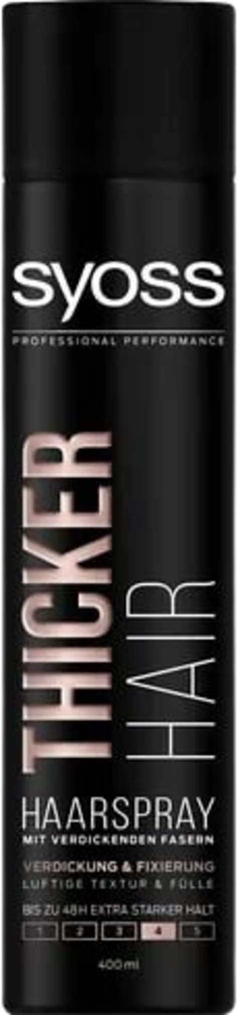 Syoss Thicker Hair Haarspray 400 Ml Oh Feliz Onlineshop Schweiz