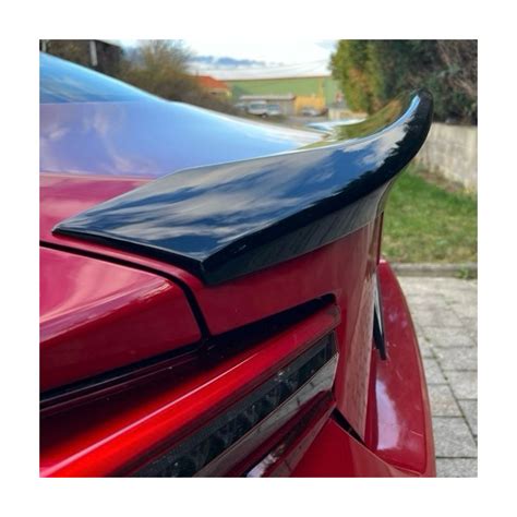 Heckspoiler Ducktail Spoiler Lippe Heck Abs Glanz Schwarz