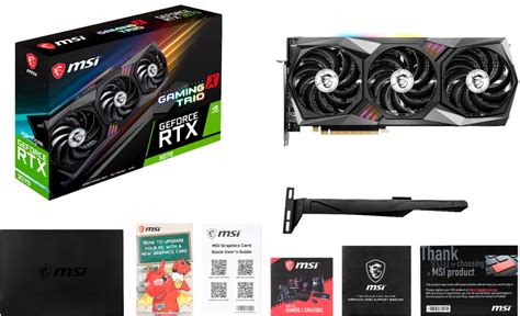 Best Buy Msi Nvidia Geforce Rtx 3070 Gaming X Trio 8gb Gddr6 Pci Express 40 Graphics Card