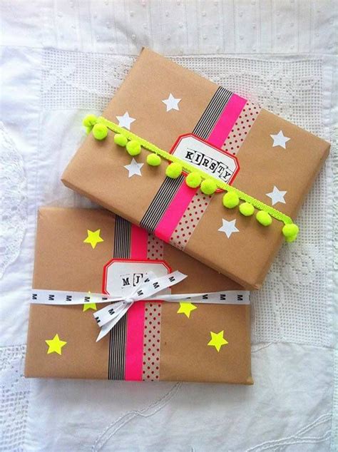 10 Clever Unique Ways To Wrap Ts With Brown Kraft Paper Creative T Wrapping T