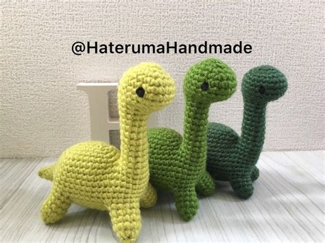 Bronto The Dinosaur By Knot Too Shabby Hateruma Handmade Crochet