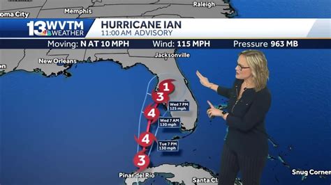 Tracking Hurricane Ian Tuesday Youtube