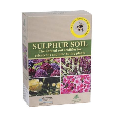 how to add sulphur to soil