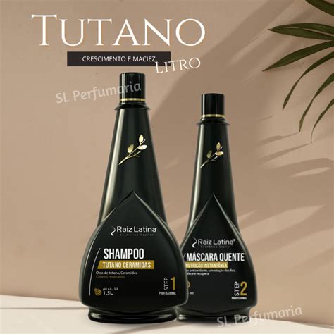Shampoo Tutano e Ceramidas Máscara Quente LITRO Profissional Raiz Latina Para cabelos secos