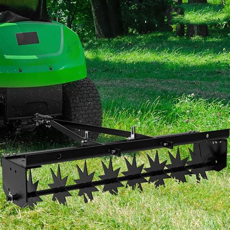32 Inch Tow Behind Spike Aerator Soil Penetrator Spikes Tractor with