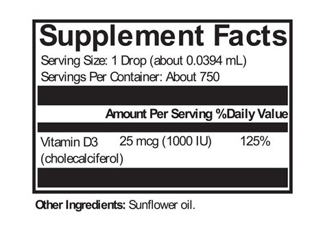 VITAMIN D LIQUID – Clinic 5C Functional Medicine