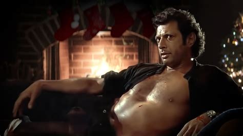 Sexy Jeff Goldblum Yule Log Youtube