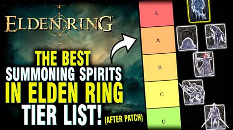 Elden Ring The Best Spirit Summons In The Game Tier List You Need