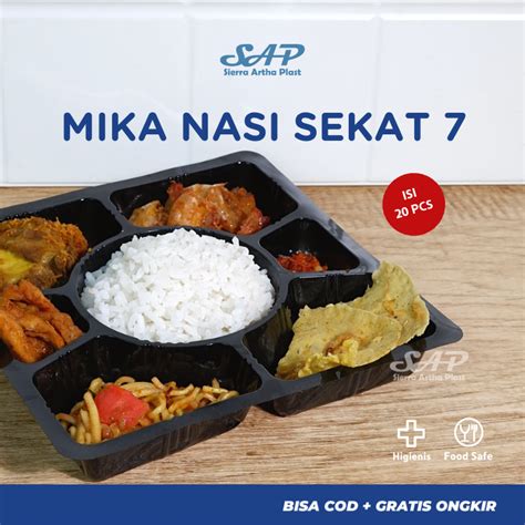 Jual Mika Nasi Kotak Mika Nasi Mika Nasi Sekat Mika Sekat Mika