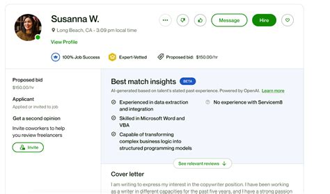 Best Match Insights Upwork Customer Service Support Upwork Help