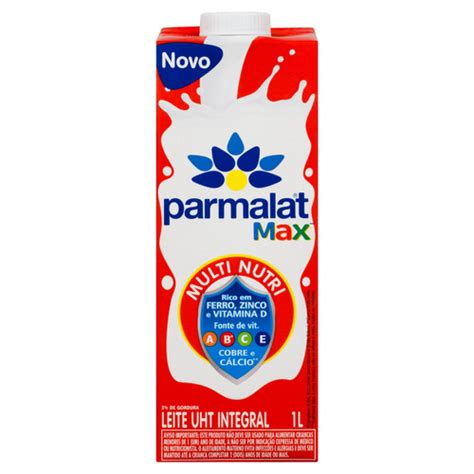 Leite Uht Integral Parmalat Max Caixa L Mercadolivre