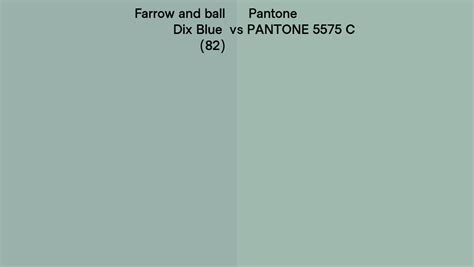 Farrow And Ball Dix Blue Vs Pantone C Side By Side Comparison