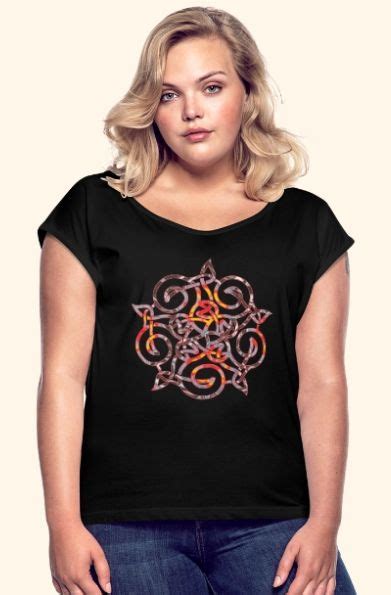 Damen Shirt Mit Keltischem Knoten Symbol Ornament Shirts