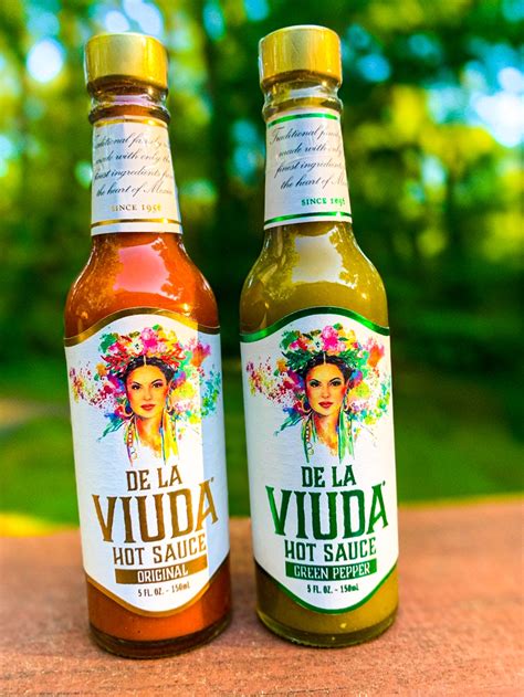 De La Viuda Hot Sauce Green Pepper At Joseph Heil Blog