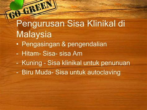 Pengurusan Sisa Klinikal Ppt