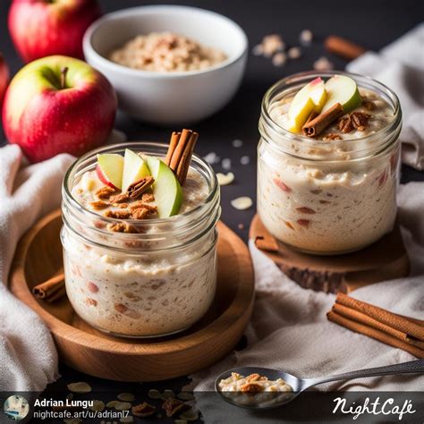 Cinnamon Apple Overnight Oats Recipe By Adrian Lungu Medium