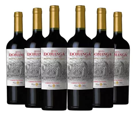 6 Vinos Doña Dominga Reserva Cabernet Sauvignon Cuotas sin interés