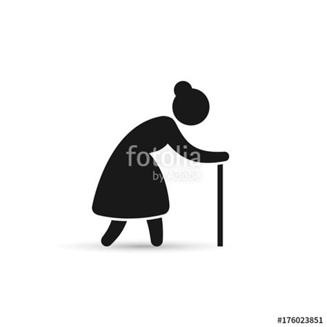 Old Woman Silhouette At Getdrawings Free Download