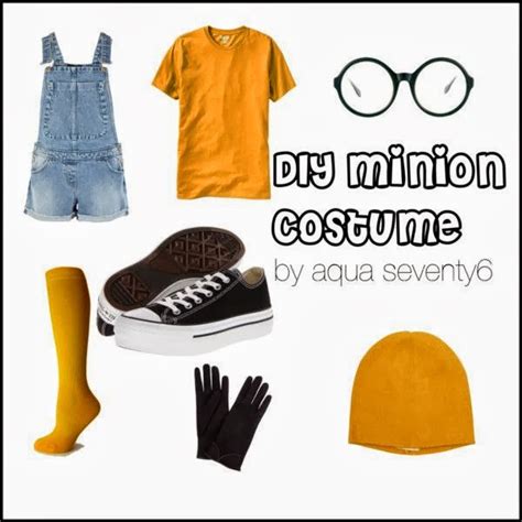 Aqua Seventy6: DIY Minion Halloween Costume {Ba ba ba ba-ba na-na!}