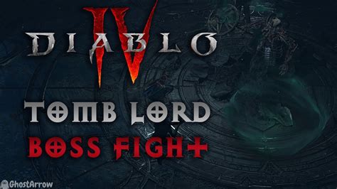 Diablo Sorcerer Vs Tomb Lord Boss Fight No Commentary Gameplay