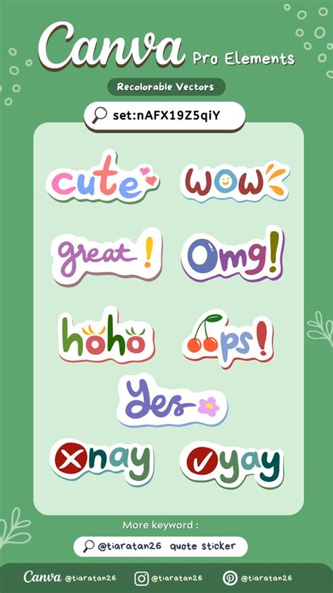 Bubble Speech Sticker Canva Elements Artofit