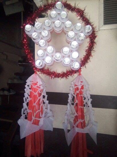 Diy Christmas Lantern Parol Made Of Recycled Yakult Bottles Artofit