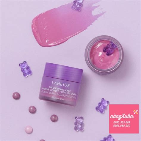 Mặt Nạ Dưỡng Môi Laneige Lip Sleeping Mask Gummy Bear 20g Kẹo Dẻo