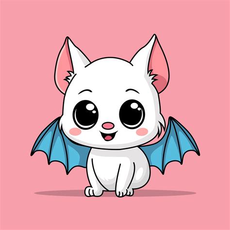 Hand Drawn Halloween Cute Bat Vector Illustration 37274475 Vector Art