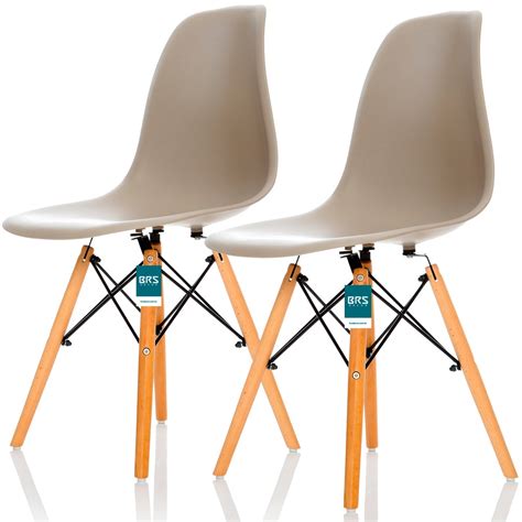 Conjunto 2 Cadeiras Charles Eames Eiffel Nude Brs Submarino
