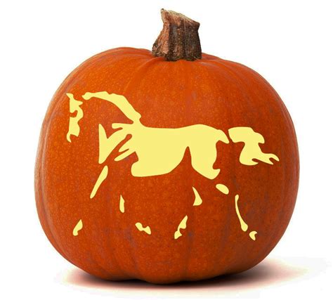 Horse - Pumpkin Glow