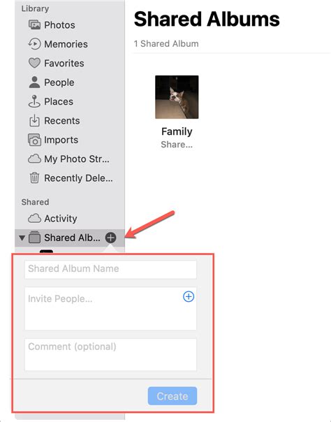 How To Create Use And Manage Shared Albums On Iphone Mac