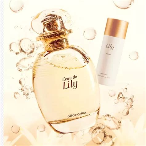 O Boticário L eau De Lily Desodorante Colônia 75ml Volume Da Unidade 75