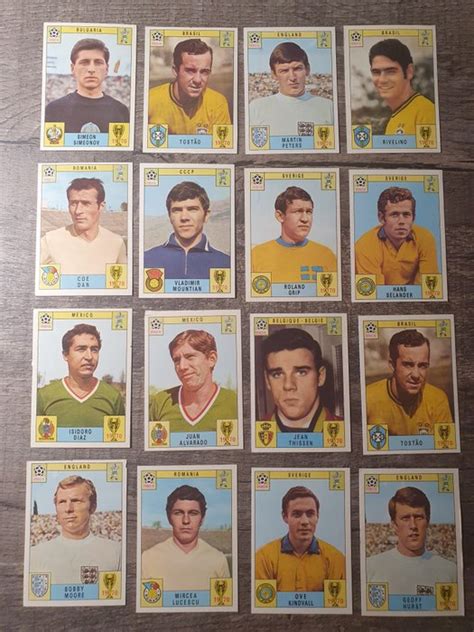 Panini WC Mexico 70 16 Original Loose Cards 1970 Catawiki