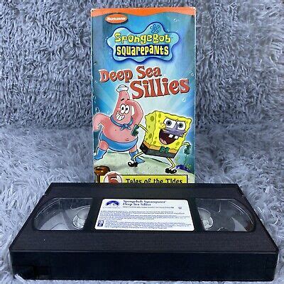 Deep Sea Sillies Spongebob Squarepants Vhs Tape Nickelodeon