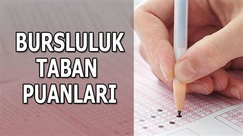 BURSLULUK TABAN PUANLARI 2023 5 6 7 8 9 10 11 sınıf İOKBS bursluluk