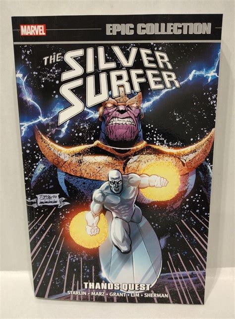 Silver Surfer Epic Collection Vol Thanos Quest Marvel New Tpb