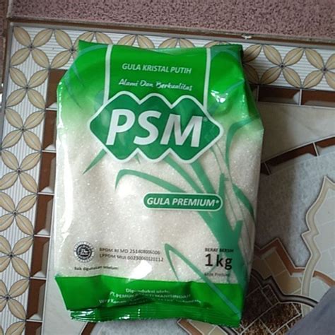 Jual GULA PASIR PSM 1 KG Shopee Indonesia