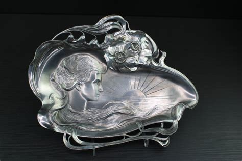 Wmf Geislingen Art Nouveau Verzilverd Lady Maiden Catawiki