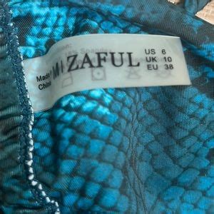 Zaful Swim Snake Skin Print Bikini Poshmark