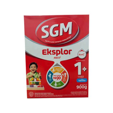 Jual Sgm Eksplor 1 Plus Vanila 900g Per Pcs Shopee Indonesia