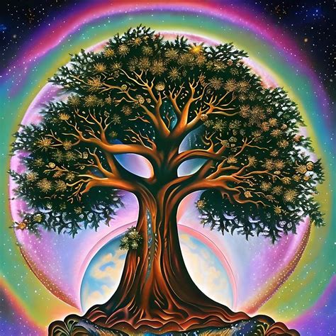 Tree Of Life Digital Art by PsyBorgArt - Fine Art America