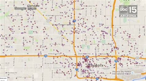 Map Do You Live Near A Valley Sex Offender Abc15 Arizona