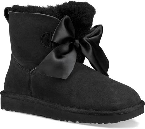 Ugg Womens Gita Bow Mini Free Shipping And Free Returns Womens Boots