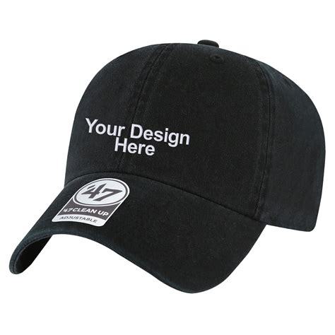 Custom Embroidered Hat '47 Brand Cap, Custom Logo Hat, Custom Stitched