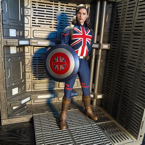 Marvel Studios What If Hot Toys Captain Carter Has The Power
